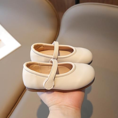 Girls Adorable Pu Leather Mary Jane Ballet Flat School Dress Shoe (Toddler/Little Kid)4