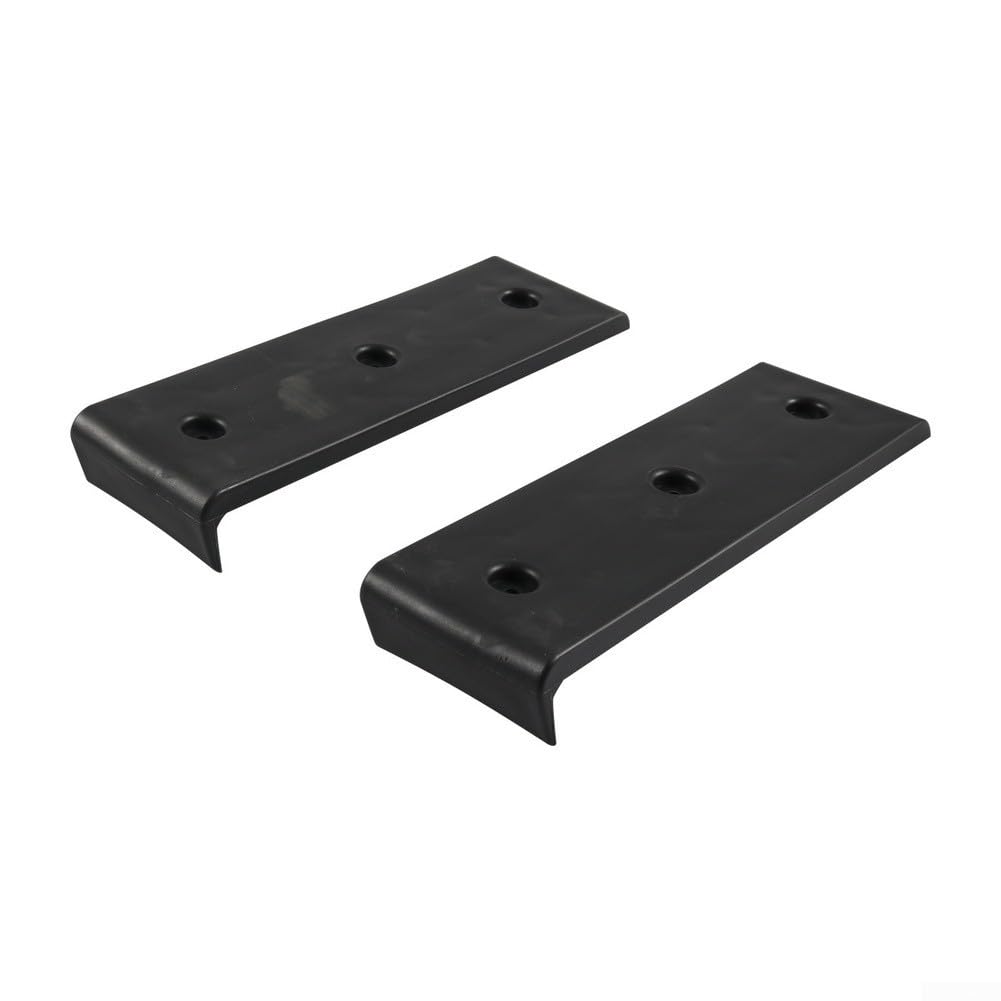 Lot de 10 patins de remorque de bateau (7,6 x 25,4 cm, plastique ABS) facilitent le lancement et le chargement/déchargement des bateaux. Capacité de charge maximale : 1 814,4 kg. Convient à presque