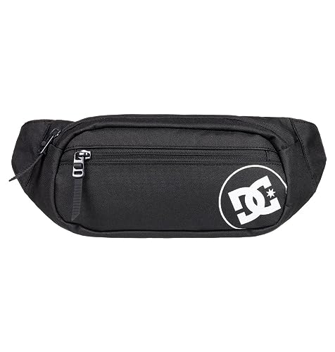 Descubre el Secreto para Cerrar Perfectamente con DC Shoes BAGGOFF Riñonera, Negro, One Size para Hombre - ¡Cremallera Incrediblemente Fácil de Usar!