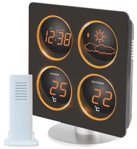 Technoline SMADH Wetterstationen, Schwarz