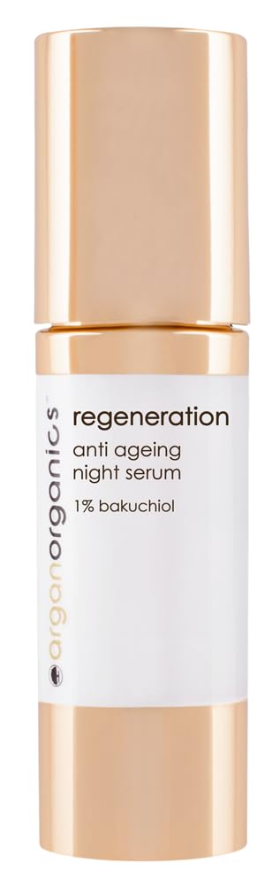 Regeneration Anti Ageing Night Serum with 1% Bakuchiol by Arganorganics