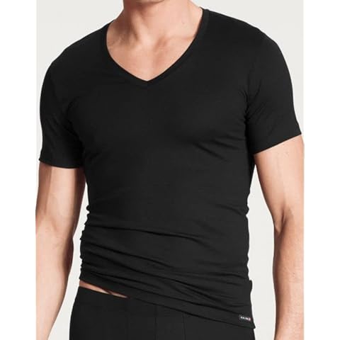 CALIDA Herren evolution t-shirt v-hals Unterhemd Cover