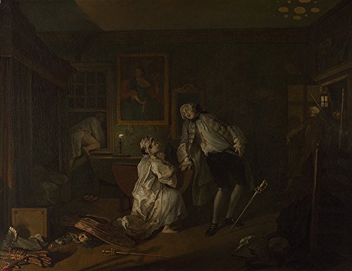 William Hogarth The Bagnio tableau impression moyen format finition semi-gloss - 2