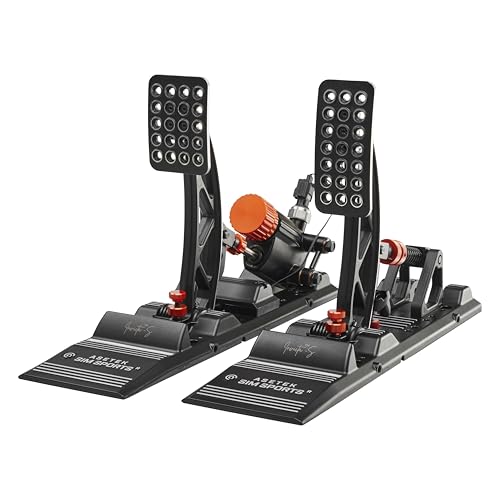 ASETEK SimSports Hydraulic Pedals for Sim Racing