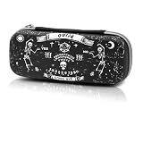 WtallasiSei Skull Pencil Case Zip Pencil Box Multi Pouch Holder Desk Organizer For Boys Girls School Office