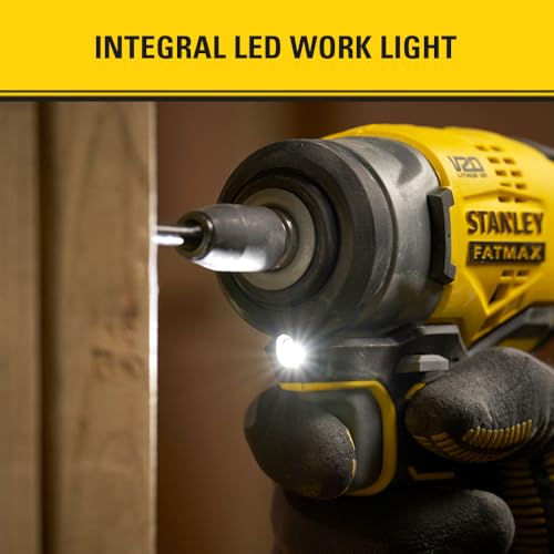 Boulonneuse à chocs 38 BRUSHLESS 18V 224 Nm 2800 trsmin 3500 cpsmin Gamme V20 STANLEY FATMAX SFMCF910B XJ - vue 10