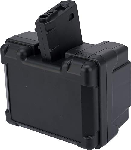 Evike Airsoft - Matrix 2000rd Auto Winding Hi-Cap Magazine for M4/M16 Series Airsoft AEG Rifles (Package: Box Mag Only)