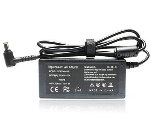 14V 4A Ac Adapter Laptop Charger For Samsung-Monitor Syncmaster P2770 P2770Fh S24D590Pl S24D390Hl S27D590P S27D360H S23C350H S22C300H S27D390H S22C300H Cf591 56W Notebook Power Supply Cord Plug #TOP7