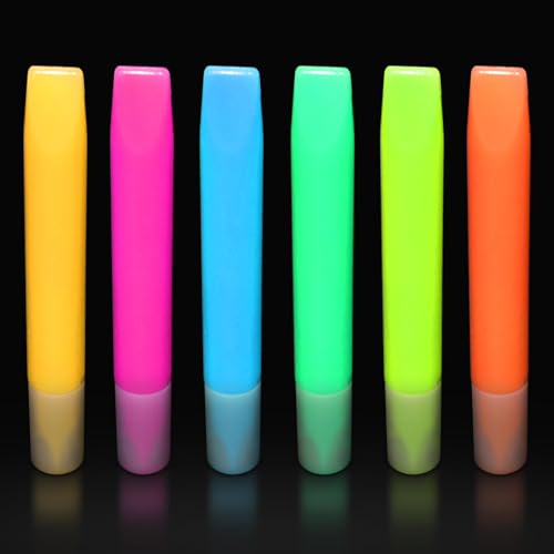 Glow in the Dark Paint for Canvas: Blacklight Paint for Outdoor and Indoor Use: Glow in the Dark Acrylic Paint for Party, Halloween Decorate Fluorescent Phosphorescent Paint Art Supplies for Adults,