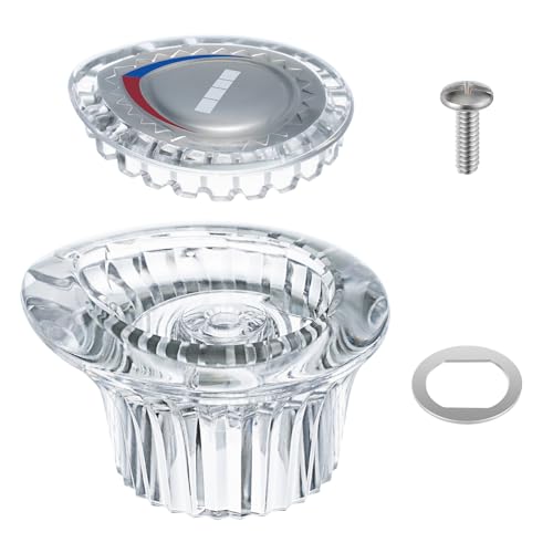 Enhon Shower Knob Handle Kit for Moen 96797, Chrome, 1 Pack