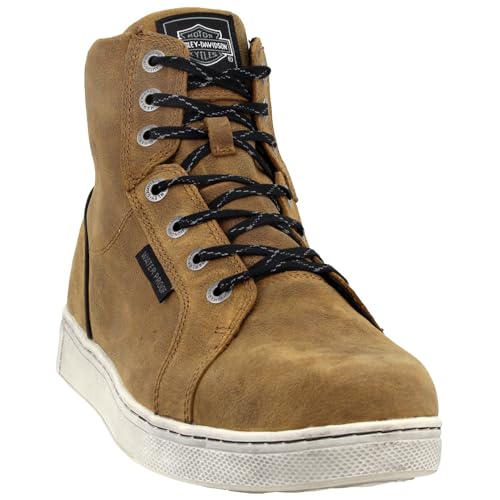 Image of Harley-Davidson Men's Bateman 5 inch Metal Leather Motorcycle Boot | Motorcycling Boots