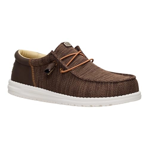HEYDUDE Men Wally Funk Craft Mesh Brown Casual Moccasin 45 EU – vue 7