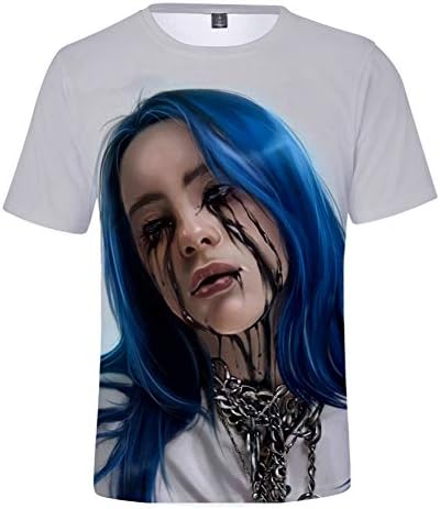 Girl's Fashion Printed T Shirt, Unisex Cool T-Shirts Top Tees