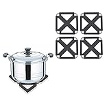 Tamaño ajustable: cuando está doblado: 5 x 5 x 0.4 (pulgadas), cuando se voltea: 6.3 x 6.3 x 0.4 (pulgadas).