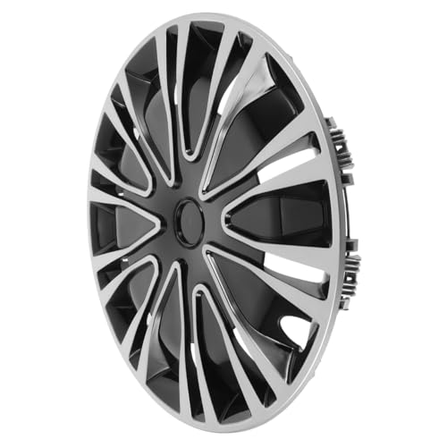 VALICLUD 1Pc Car Hubcap 18.37 Inch Silver Black Decorative Wheel Rim Cover Replacement Hub Caps for Automotive by VALICLUD - Image 9
