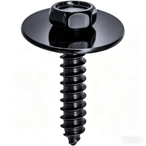 Image of Rexka 50pcs M4.2-1.41 x 20mm Hex Head Tapping Screw for GM Jeep Wrangler 1640810 11500434 11503892