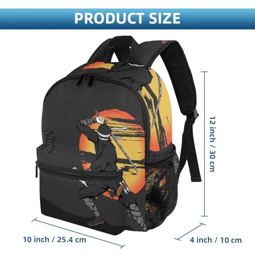 Sac à dos Ninja léger résistant pour éviter le mal de dos