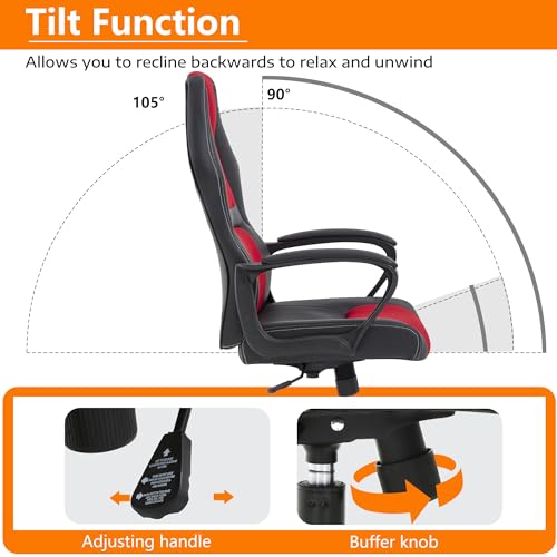 image for PayLessHere Gaming Chair Ergonomic Office Chair Computer Chair with Lu