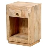 Design polyvalent : parfaite comme armoire d'appoint ou table de chevet, cette commode de chevet polyvalente s'adapte à n'importe quelle pièce. Utilisez-la comme table de chevet pour lit à sommier tapissier ou comme table de rangement pour chambre d'enfant ou chambre d'adolescent