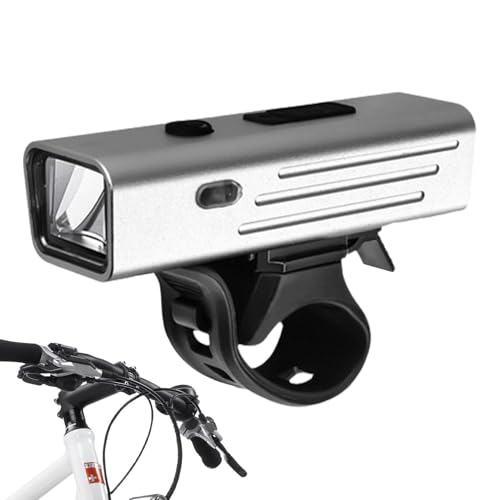 Faro LED para Bicicleta - Sensor de luz Inteligente, luz Delantera para Bicicleta | Linterna Impermeable para conducción Nocturna, luz de Ciclismo Recargable por USB, Modos, Accesorios duraderos para