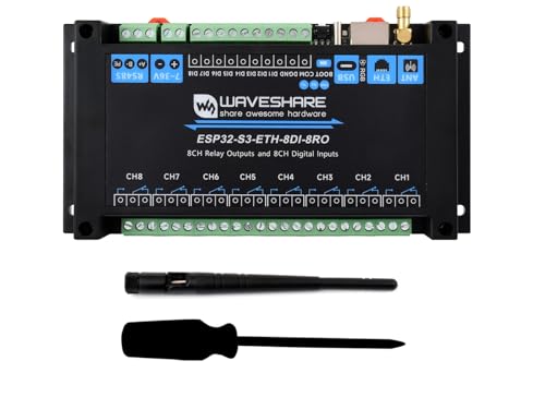 Relais de protection industrielle ESP32-S3 contre les surtensions et pannes