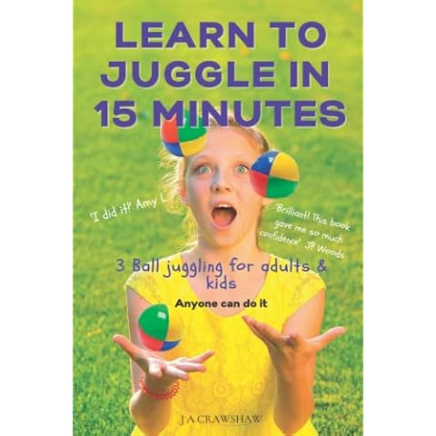Learn To Juggle In 15 Minutes. 3 Ball juggling Cover