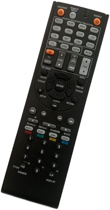 Replacement Remote Control Replace for TV/Audio/Projector for Onkyo for RC-880M RC-882M HT-R393 Audio Video AV Receiver