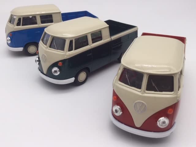 希少 1/43 フォルクスワーゲン T3b ダブルキャビン シンクロ グリーン