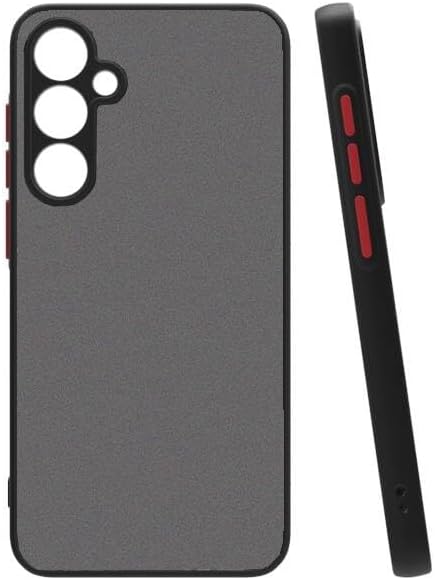 Zore Galaxy ile uyumlu A35 Kılıf Zore Hux Kapak Siyah