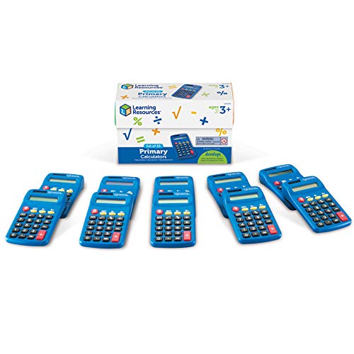 LEARNING RESOURCES Primary Calculator Set Of 10