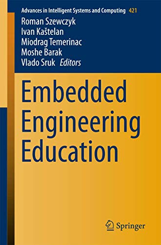 Embedded Engineering Education: 421 (Advances in Intelligent Systems and Computing) view 2