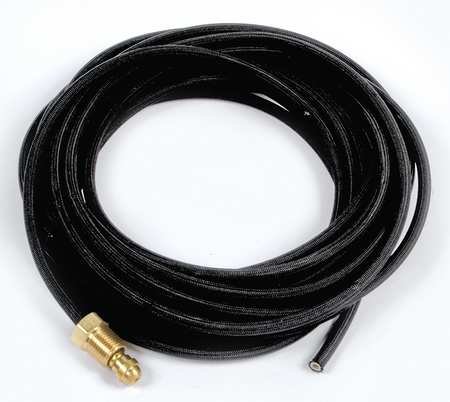 Gas Hose, Braided Rubber, 25 Ft (7.6m)