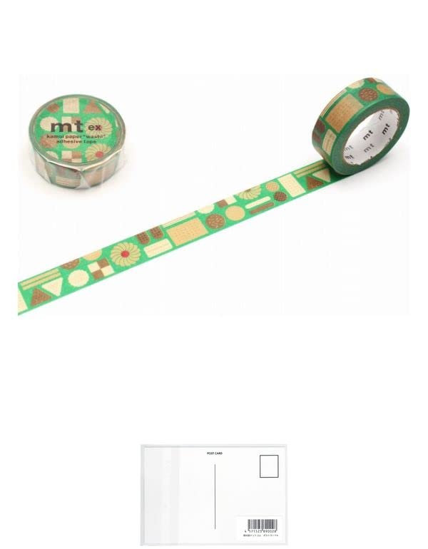 Amazon.co.jp: カモ井 マスキングテープ mt EX幾何学ｸｯｷｰ MTEX1P217