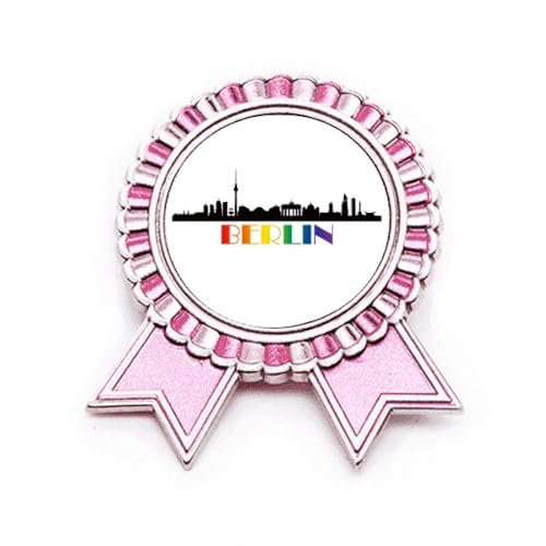 Broche Citation Inspirante Rose en Métal Cadeau Symbolique