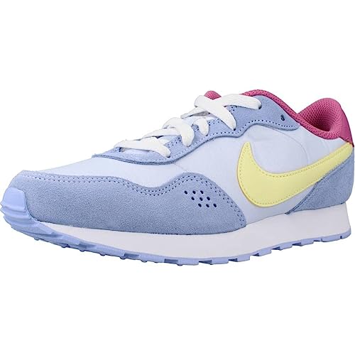Nike MD Valiant Sneaker, Kobalt Bliss/Citron Tint-Football Grau, 33 EU