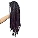 IMOSA Premade Synthetic Cosplay Reggae Dreadlocks Wig African American Wigs (Black wig)