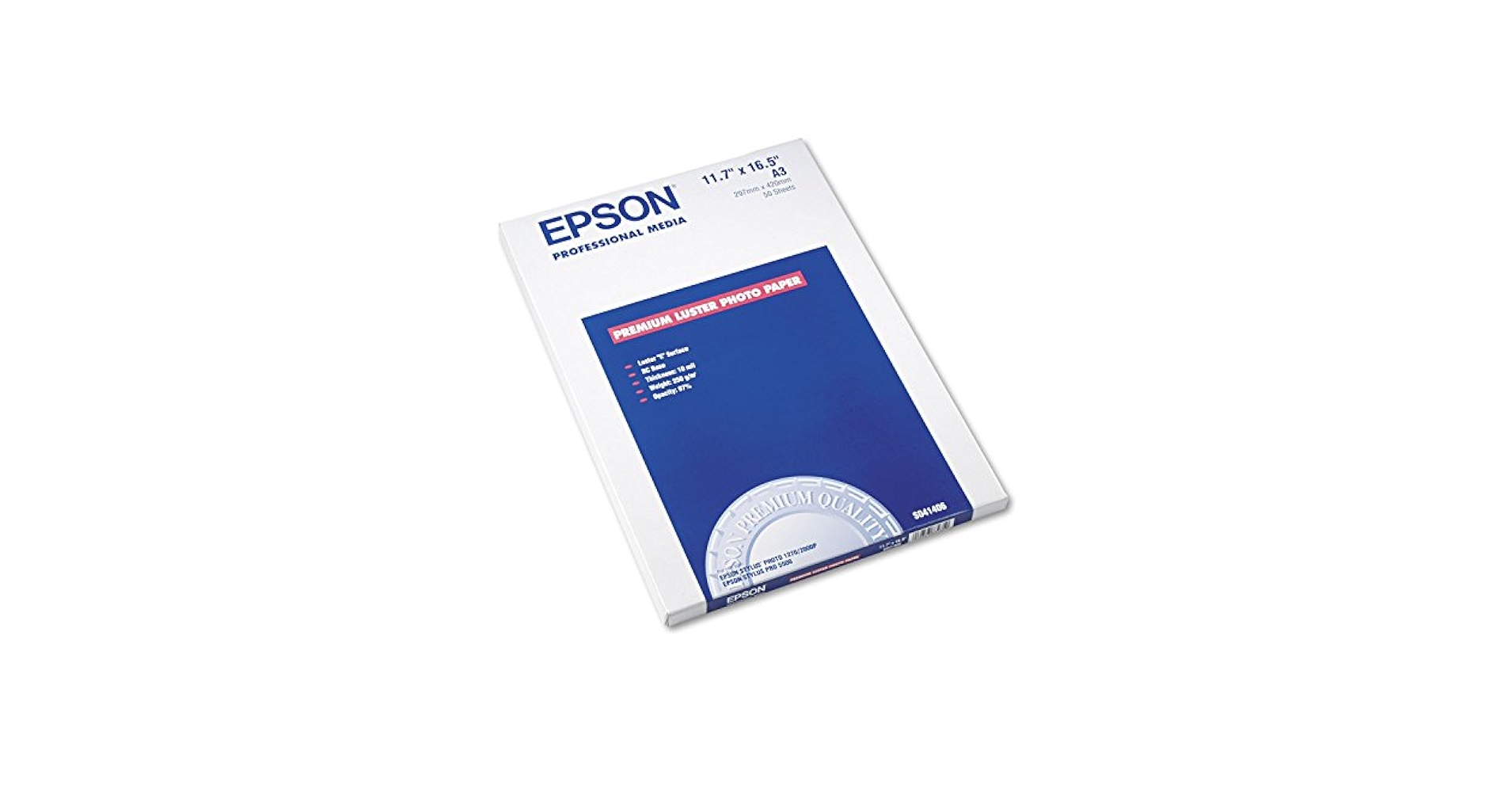 Amazon.com : Epson Ultra Premium Photo Paper LUSTER (11.7x16