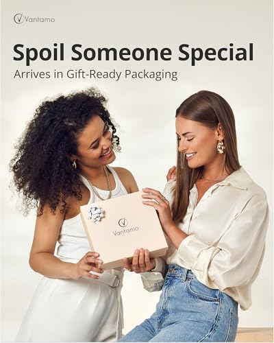 vantamo crescent bags for women with rfid protection half moon clutch purses for women with anti-theft clip for extra safety