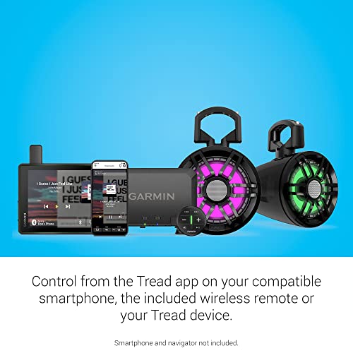 Garmin Tread® Audio System with LED Controller, Rugged Design, Premium Quality Audio, Wireless Control, for Any Off-Road PowerOutdoor Vehicle by Garmin - Image 6