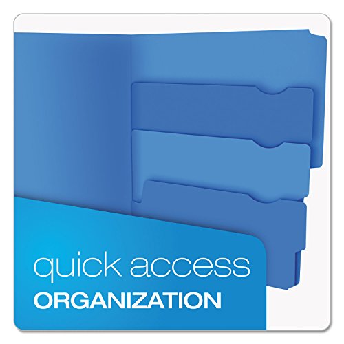 Pendaflex 10773 Divide It Up File Folder, Multi Section, 1/2 Cut Tab, Letter, Assorted, 12/Pack #TOP5