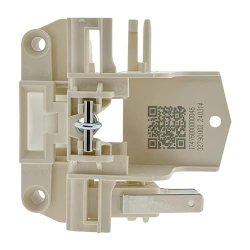 17476000000048 Interruptor de bloqueo de puerta de lavavajillas compatible con Midea/Samsung/Hansa/Gorenje/Candy/Hoover/Brandt/Amica