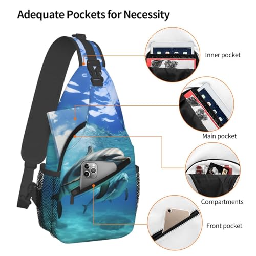 Mochila tipo sling negra para uso urbano miniatura 3