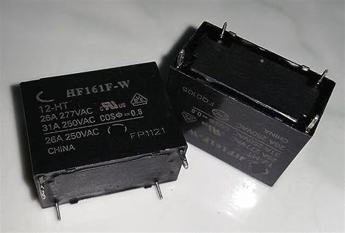 Relé 12V 31A de 4 pines HF161F-W 12-HT para circuitos y componentes