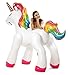 VICKEA Large Inflatable Rainbow Unicorn Sprinkler, Water Sprinklers Toys for Summer Party Fun