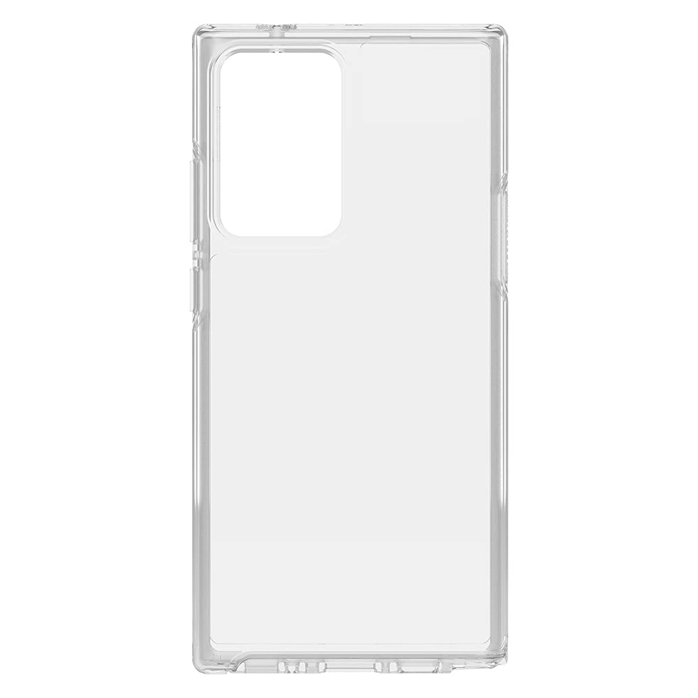 OtterBox Symmetry Case for Galaxy S22 / S23, Shockproof, Drop Proof, Protective Thin Case, 3X Tested to Military Standard, Antimicrobial Protection Samsung Note 20 Ultra Clear