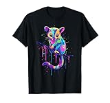 Sugar Glider Lovers Colorful Splash Art Sugar Glider T-Shirt