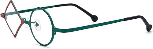 Vista 50 de FONEX Gafas de titanio coloridas Marco Hombres Izquierdo Redondo Derecho Cuadrado Gafas Ópticas Mujeres F85747