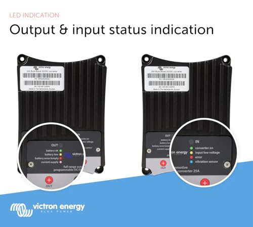 Image of Victron Energy Buck-Boost DC-DC Converter 25 Amp | for Charging a 12V or 24V Service Battery in Vehicles