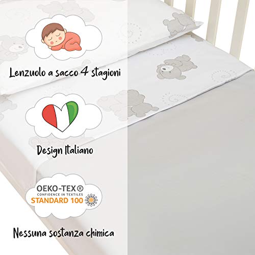 CANGOO CARE CangooCare© Set Lenzuola 3 Pezzi per