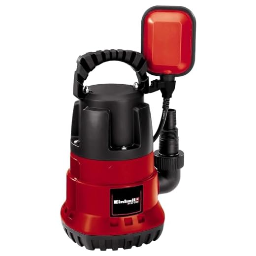 Einhell GC- SP 2768 - Bomba de aguas sucias (270W, capacidad de 6.800 l/h, profundidad max. de inversión 5m, conexión de manguera 47.8mm) (ref.4170442)